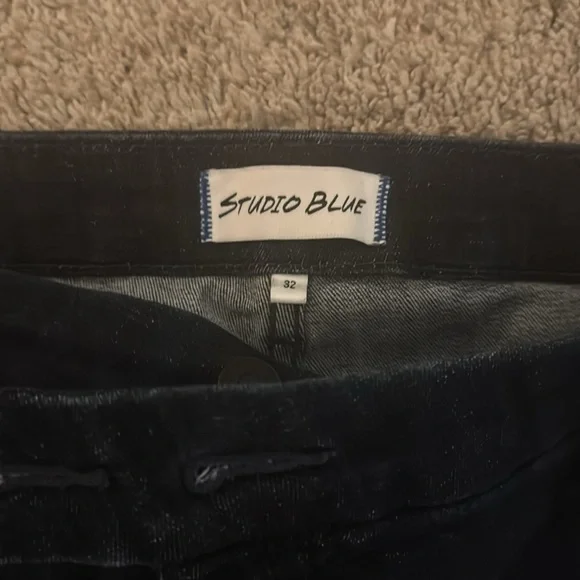 Studio Blue Trixie High Rise Extended Waist Wide Leg Jean - Picture 3 of 6